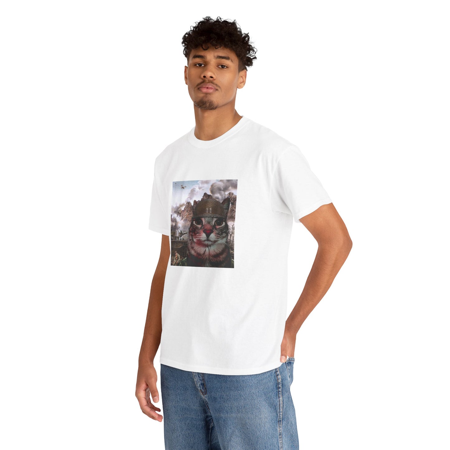 Thousand Yard Stare Cat