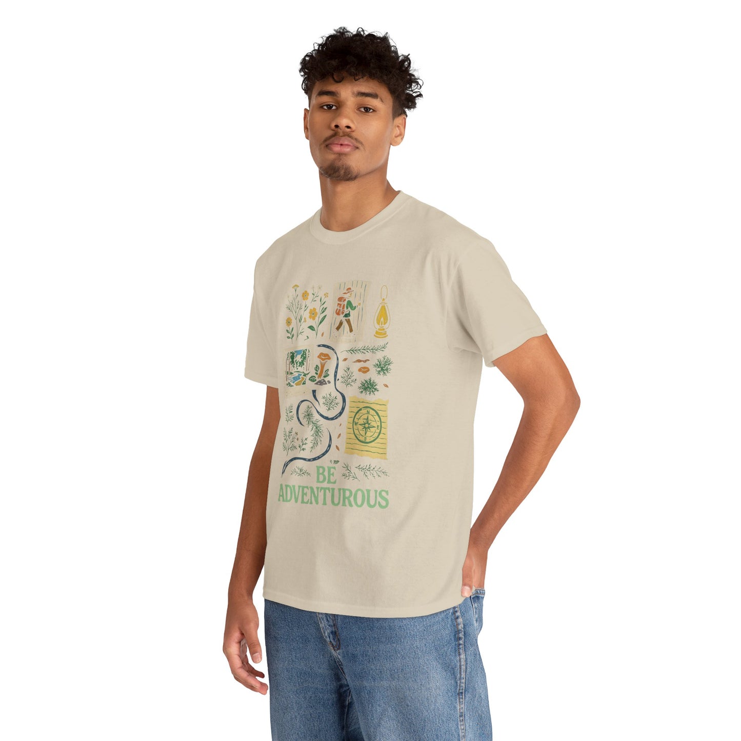 Stay Adventurous Hand Drawn