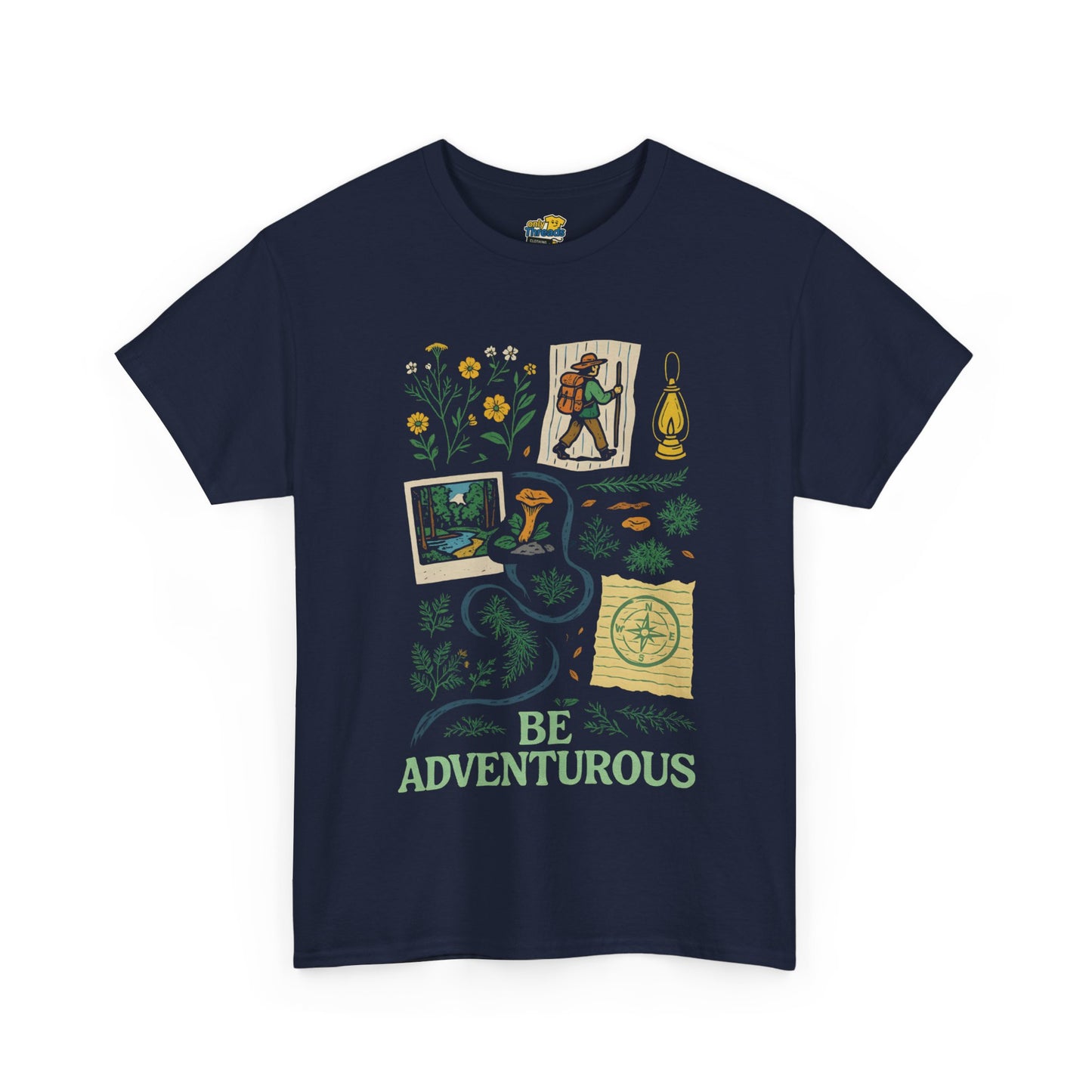 Stay Adventurous Hand Drawn