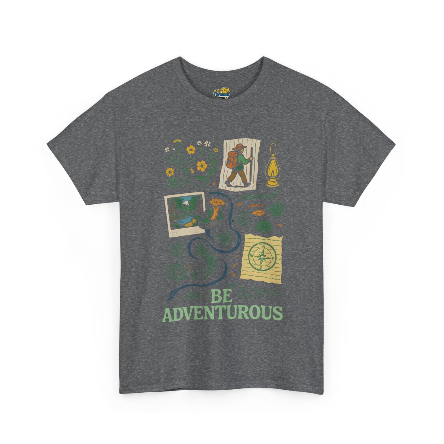 Stay Adventurous Hand Drawn