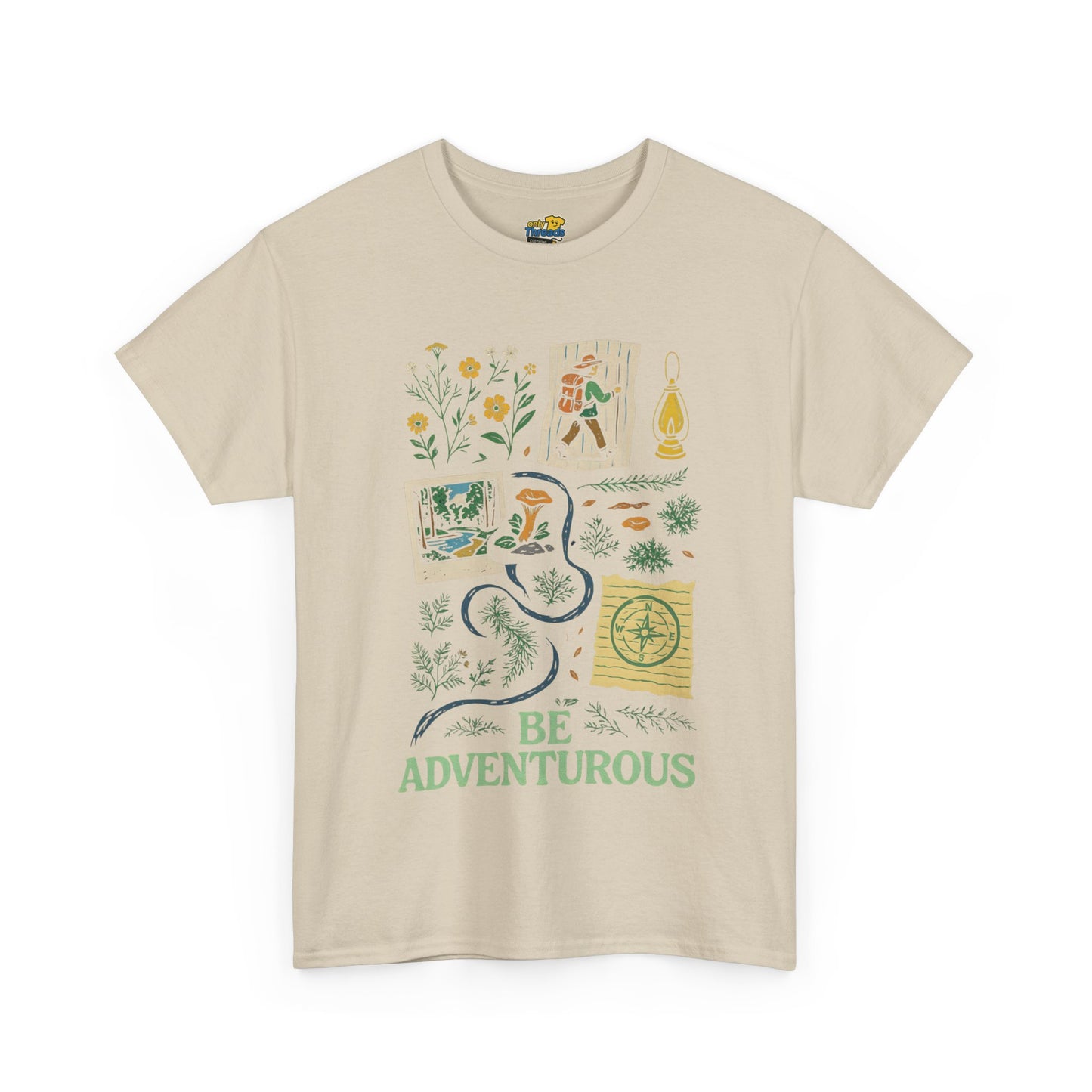 Stay Adventurous Hand Drawn