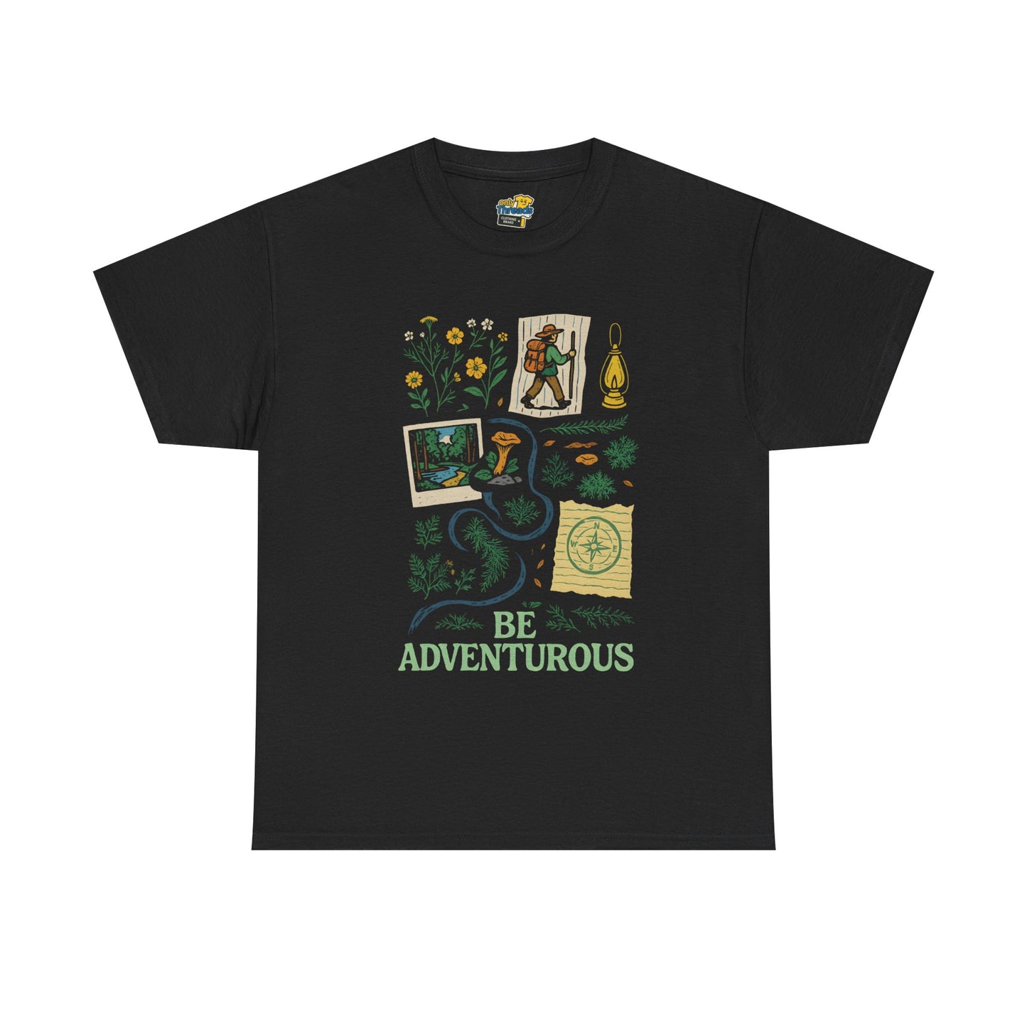 Stay Adventurous Hand Drawn