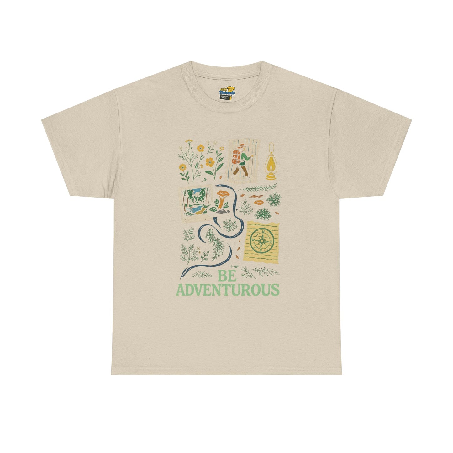 Stay Adventurous Hand Drawn