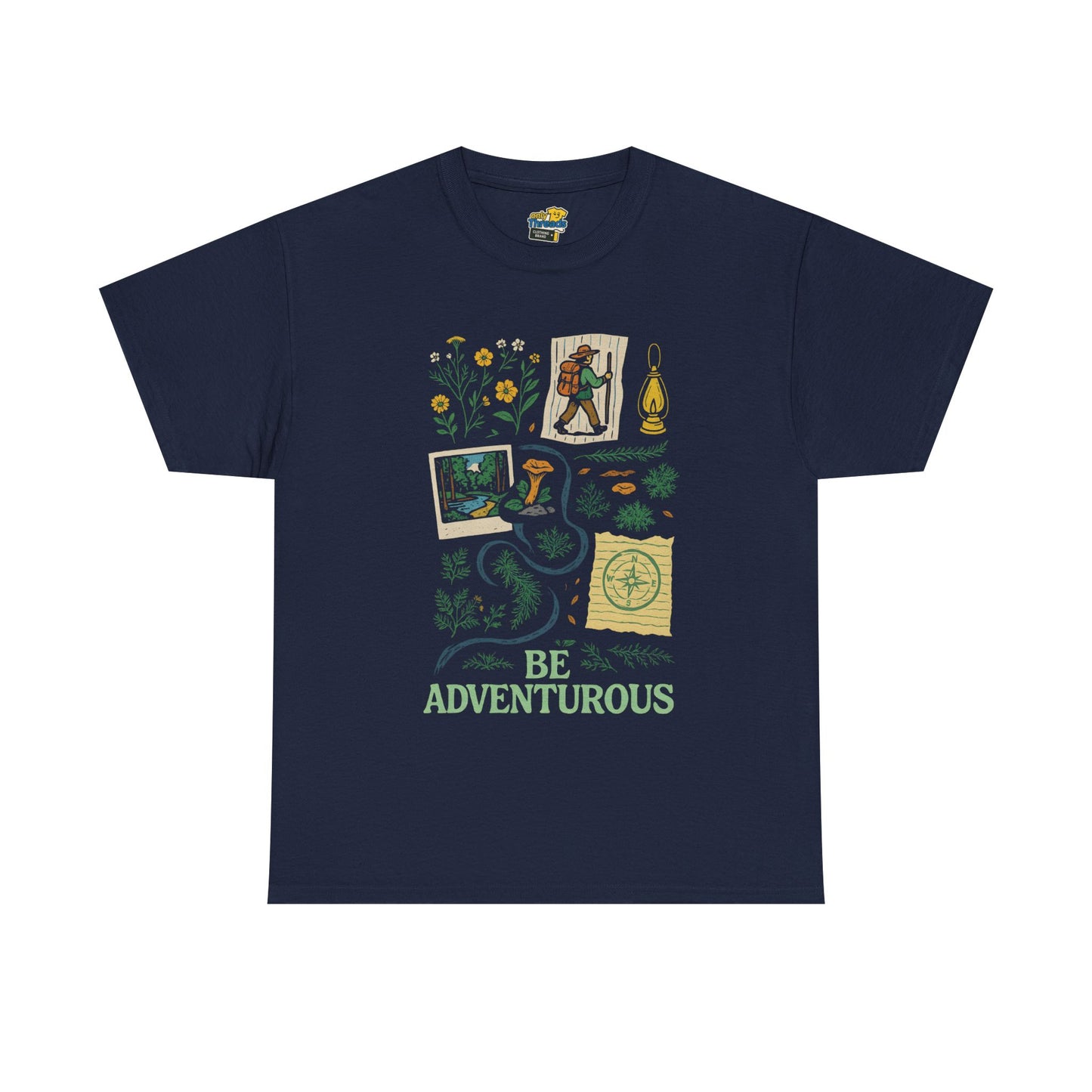 Stay Adventurous Hand Drawn