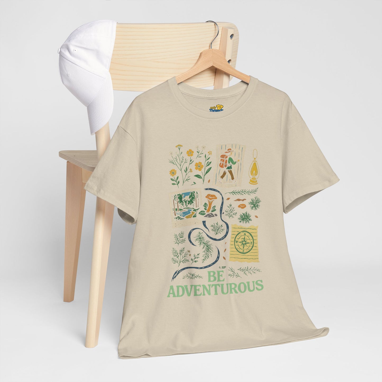 Stay Adventurous Hand Drawn