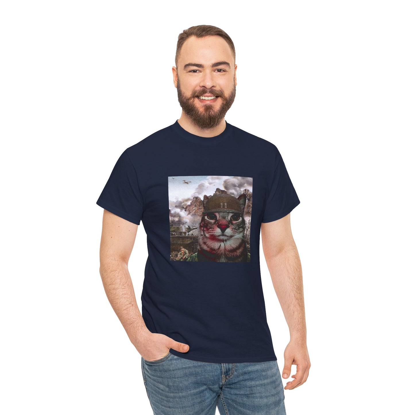 Thousand Yard Stare Cat
